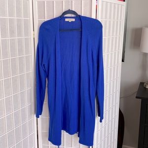 Loft Blue Long Cardigan